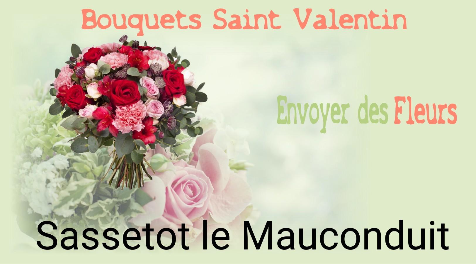 Roses de Saint-Valentin livrées à Sassetot-le-Mauconduit